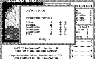 Fürst der Finsternis (Der) atari screenshot